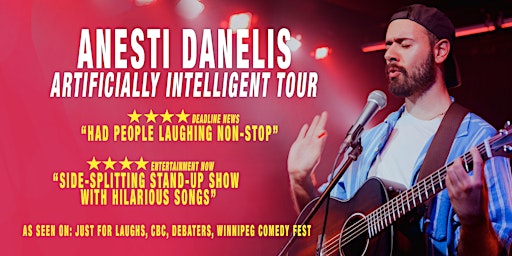 Anesti Danelis - Artificially Intelligent Tour in Ottawa | Laugh Lounge