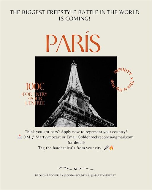 The Paris Cypher | Eiffel Tower