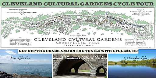 Cleveland Cultural Gardens Smart-guided Bikeway Tour - a Cycling Adventure | CycleNuts Cleveland Cultural Gardens Selfie Cycle Tour