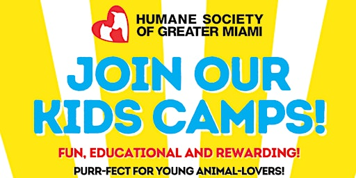 Camp (Ages 6-12) | Humane Society Of Greater Miami