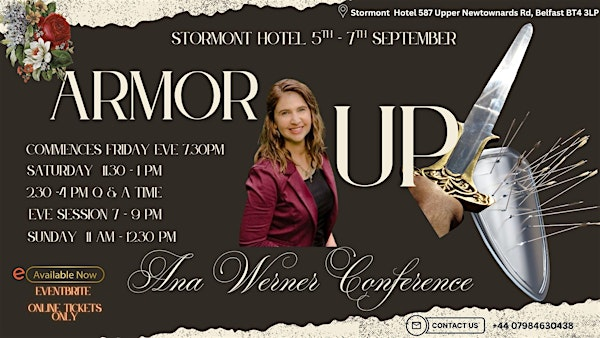 Armor Up | Stormont Hotel Belfast