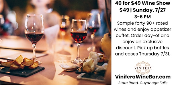 Summer Wine Show | Vinifera Wine Bar
