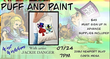 Puff and Paint - Mad Hatter tea party | House of Danger