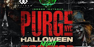 Purge Halloween Costume Party at Polygon : Everyone Free entry with RSVP | Polygon Brooklyn