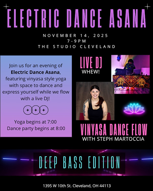 Electric Dance Asana | The Studio Cleveland