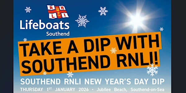 Southend RNLI New Year Day Dip 2026 | Jubliee Beach