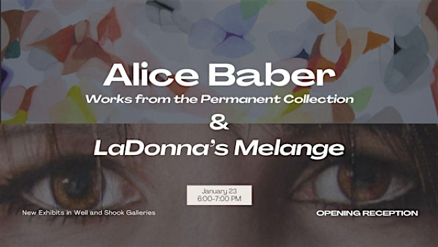 Opening Reception:  Alice Baber and LaDonna Vohar Exhibits | Art Museum of Greater Lafayette