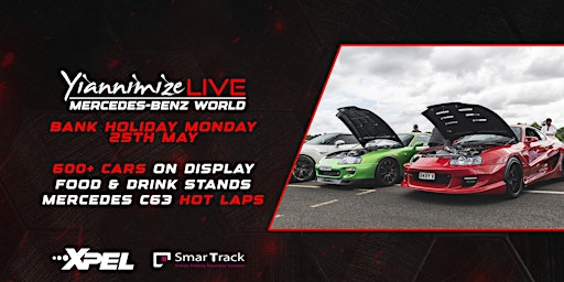 Yiannimize Live Mercedes-Benz World - Car Show | Mercedes-Benz World