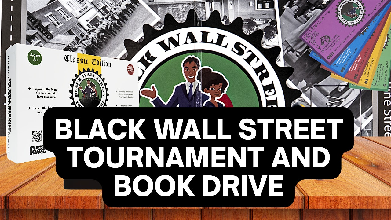 Book Drive and Black Wall Street Tournament | Moreno Valley High School
