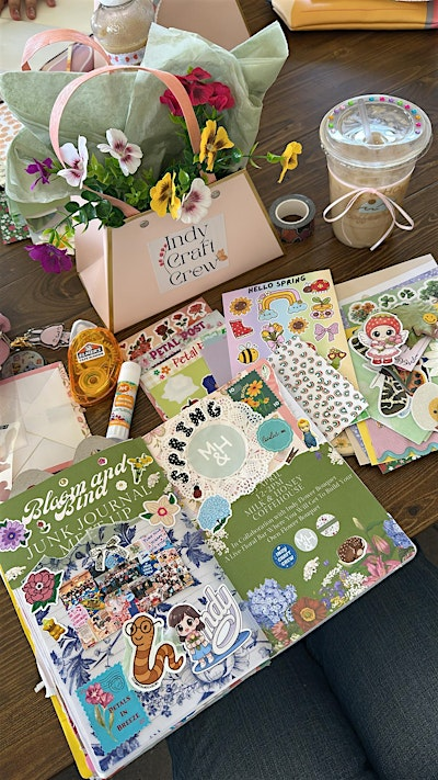 Sticker & Washi Swap with Pineberry Paper | Milk & Honey Coffeehouse