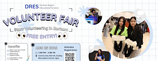 Durham Volunteer Fair | Community Hall 1A - Audley Recreation Centre