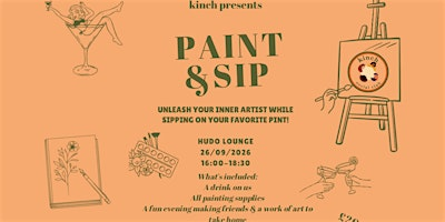 Paint & Sip! | Hudo Lounge