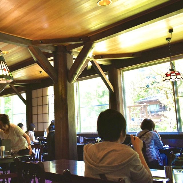【長野】五千尺ホテル上高地のレトロカフェ