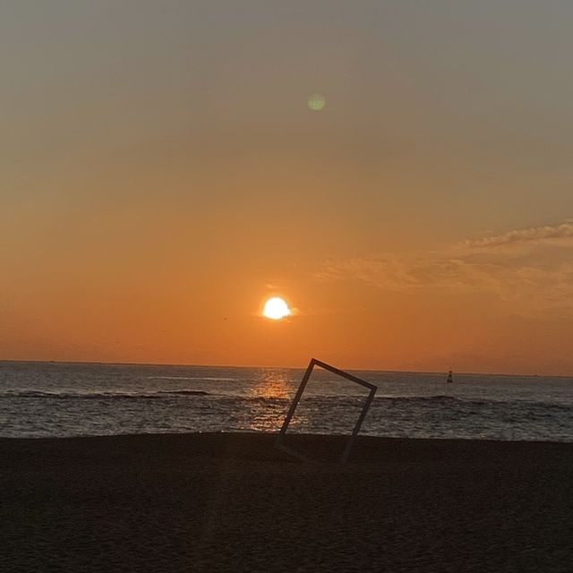 [속초] 속초해수욕장의 감동적인 일출 ..🧡