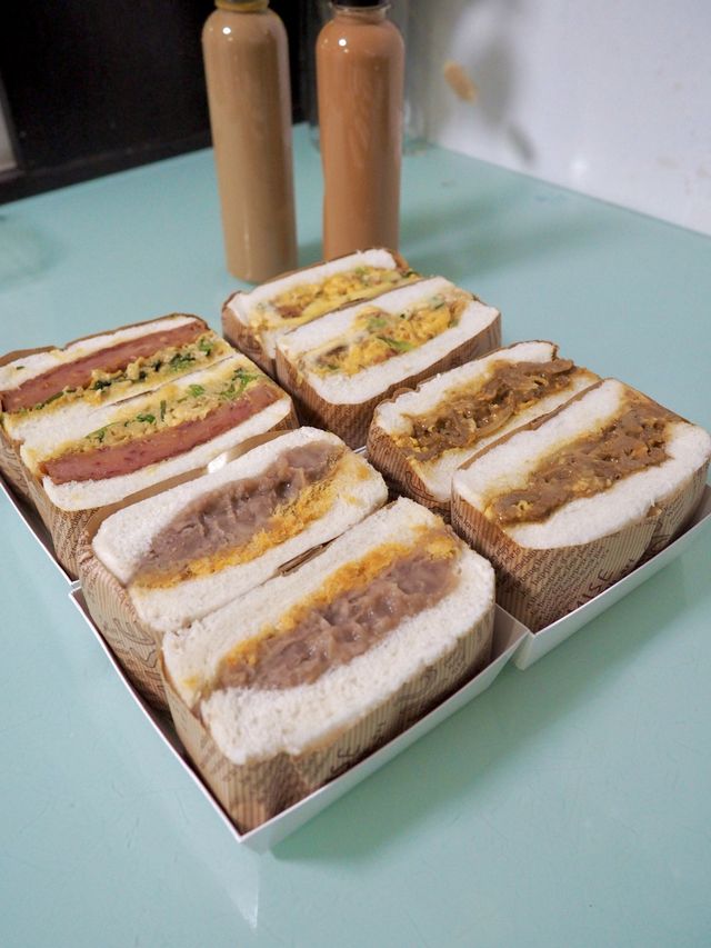 爆餡三文治🥪🥪