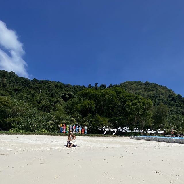 Nyaung Oo phee Island in Myanmar 