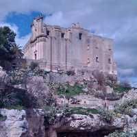 amazing troglodyte settlement in Italy 