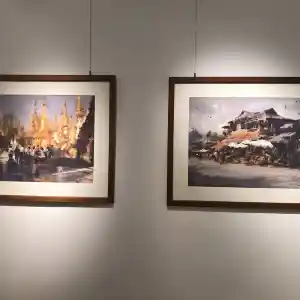 Art tour in yangon