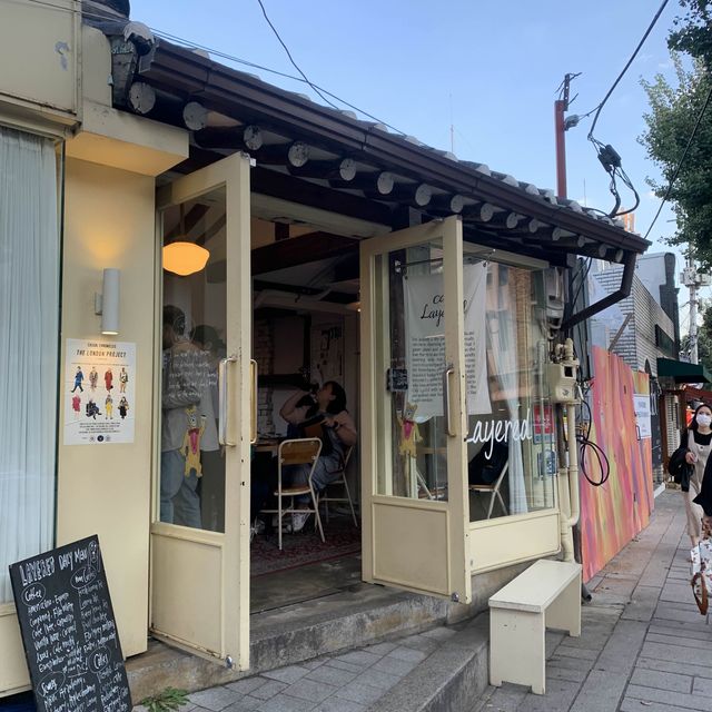여전히 핫플인 북촌 카페 레이어드 🥧