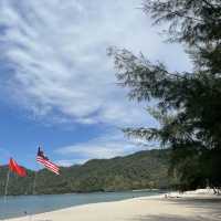 white sand in Langkawi!