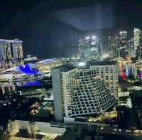 Pan Pacific Overlooking the Singapore Skyline