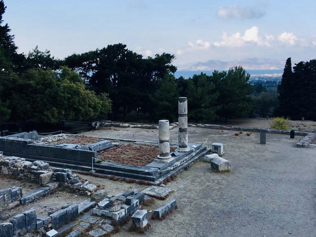 Historical visit at Asclepeion of Kos, Greece