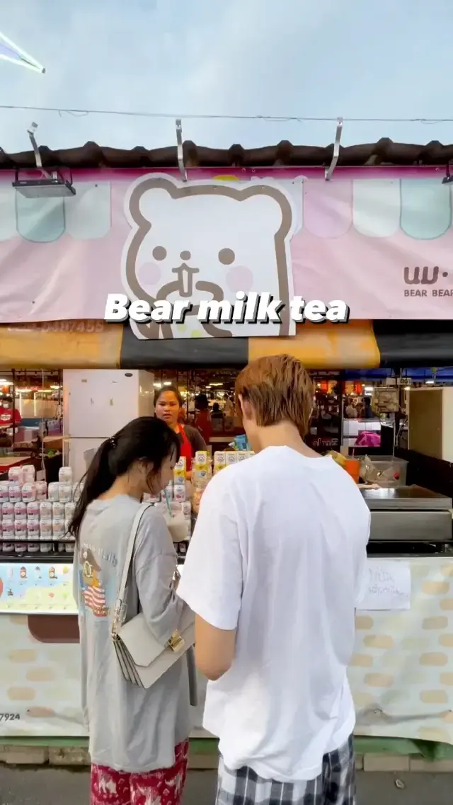 Bear milk tea