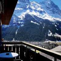 Grindelwald village in Switzerland 
