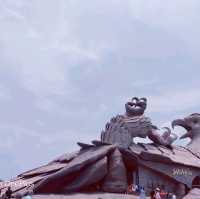 The giant Jatayu Rock