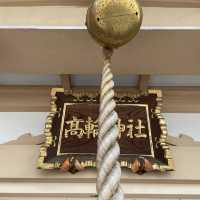 高輪神社の小さな梅林
