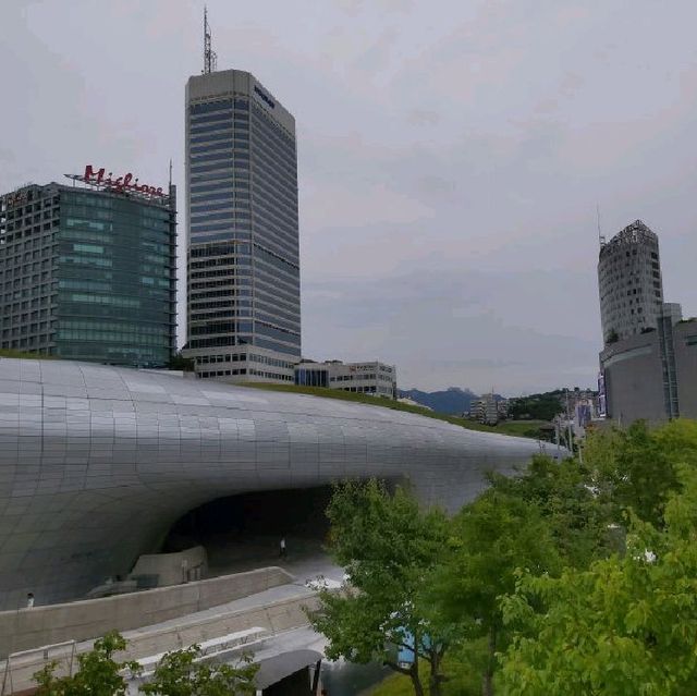 Futuristic public park
