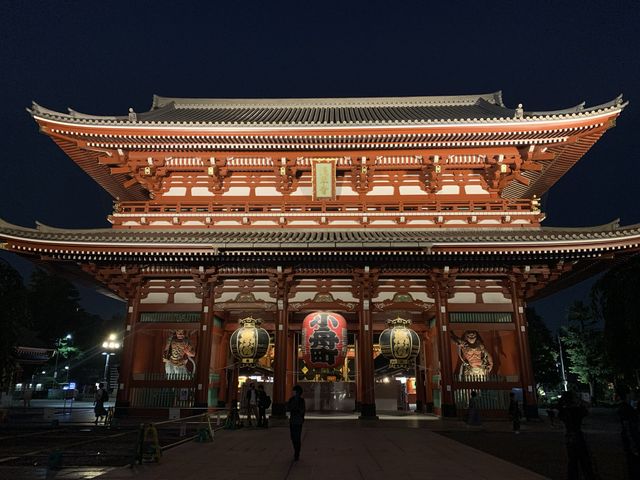 越夜越美麗 - 東京淺草寺🇯🇵