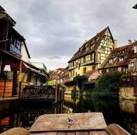 Colmar, medieval cobblestone streets town