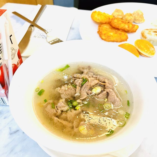 林口喜來登早餐比想像中還要好，種類多元