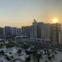 Skyscrapers @ Abu Dhabi open balcony view 