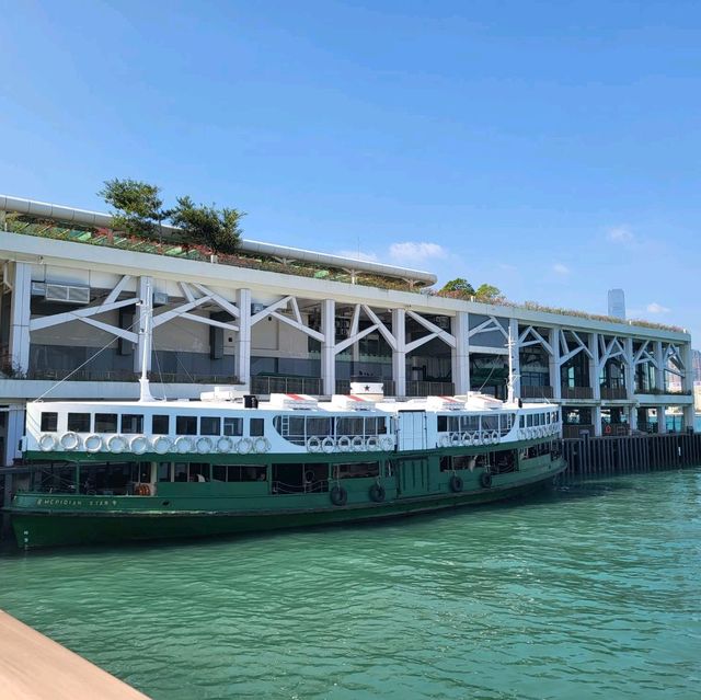 灣仔碼頭海旁新景象