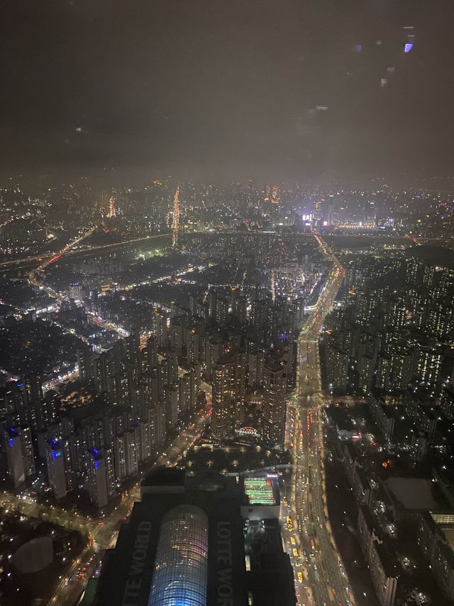 서울 야경 대표명소_서울스카이 전망대