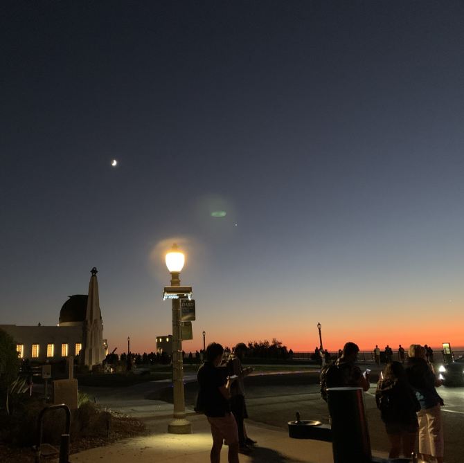 Griffith Observatory in Los Angeles, CA