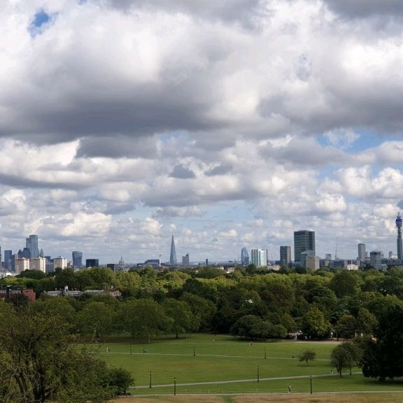 Primrose Hill - amazing views towards London