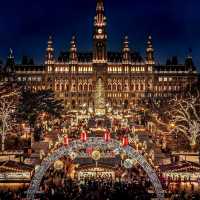 Rathaus Christmas Market Vienna 