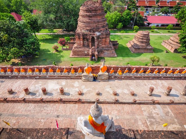 Wat Yat Chai Mongkol@Ayutthaya, Thailand