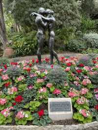 Sculptures in Saint Martin Garden.