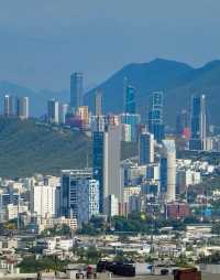 Mexico's Reforma Avenue in Daytime and Nighttime