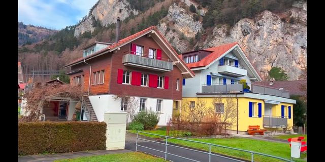 Interlaken town scenery