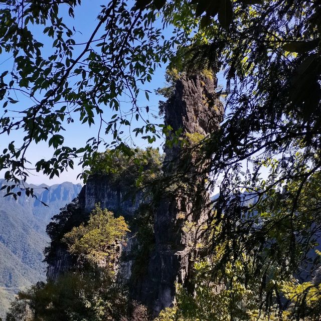 Hubei Yichang Wufeng Tujia Autonomous County Chaibuxi | Chabuxi, a picturesque canyon with three thousand peculiar peaks