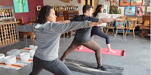 Bend & Bubbles Yoga + Sound Bath at GenuWine AZ | 888 N 1st Ave