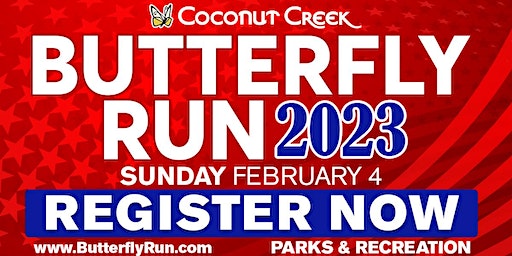 Coconut Creek 5K Butterfly Run/Walk | Tradewinds Park