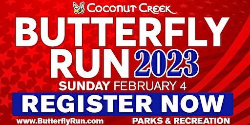 Coconut Creek 5K Butterfly Run/Walk | Tradewinds Park