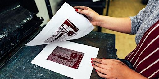 Lino printing with Amelia Daiz | The Carousel, 25 Hockley, Nottingham, UK