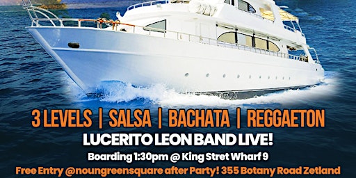 Latin Sunday Sessions At Sea | King Street Wharf